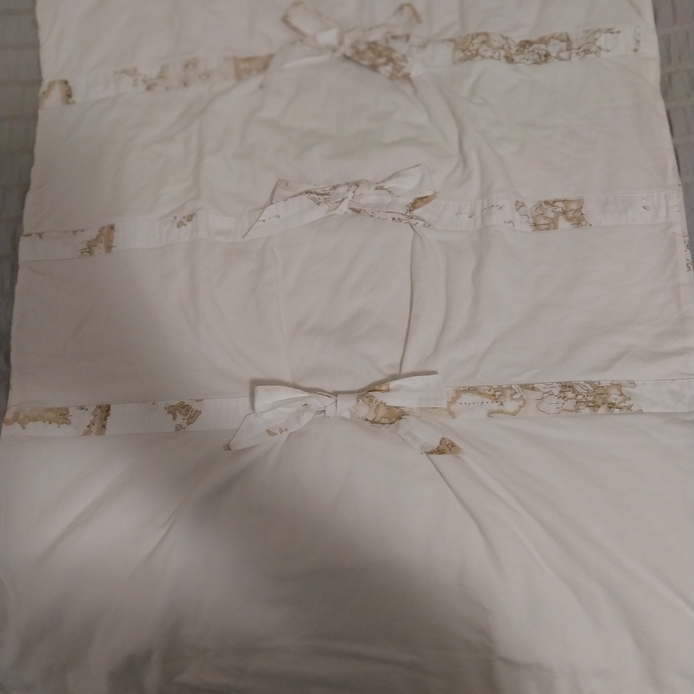 T classe baby white blanket